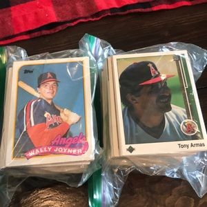 CALIFORNIA ANGELS Assorted Bag of Baseball Cards
